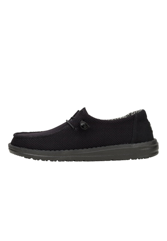 HEYDUDE Wendy Stretch Sox, Women’s Shoes, Women’s Slip-on Loafers, Comfortable & Light-Weight